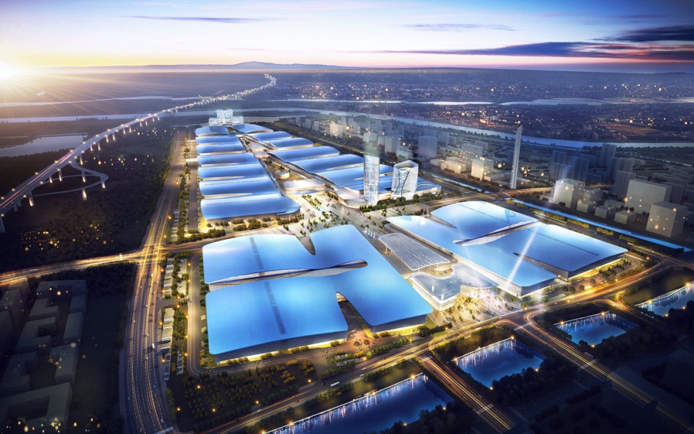 富爾頓攜手綠地國際博覽城，共建全球最大會展中心